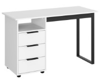 Письменный стол Компанит Лофт-8 1204 New Нимфея Альба