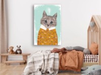Pictură ArtDesign Kitty in a dress 40x60cm (PD-10009)