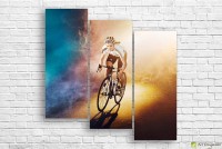 Pictură ArtDesign Ride a bike 110x110cm (SP-10030)