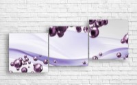 Картина ArtDesign Lilac Balls 3D 183x80cm (A-10110)