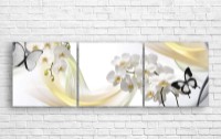 Pictură ArtDesign White orchids 154x50cm (A-10171)
