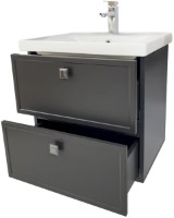 Dulap cu lavoar Mashtab Alicante 2 Sava 11867 Anthracite Matte 60cm imaginea #4 — magazin online Desire.md