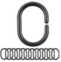 Кольца для занавесок в ванную Tendance 6x4cm (52055) 12pcs