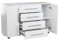 Комод Mashtab Madrid 10581 1200x430x800mm White фото №1 — интернет-магазин Desire.md