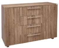 Комод Mashtab Madrid 10966 1200x430x800mm Truffle фото №1 — интернет-магазин Desire.md