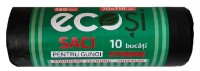 Saci pentru gunoi Ecoși Strong 120L 10pcs Black