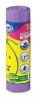 Saci pentru gunoi Logex 70x110cm 120L Purple 10pcs