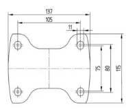 Промышленные колёса Lider-Tech 03720160 фото №3 — интернет-магазин Desire.md