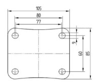 Промышленные колёса Lider-Tech 03830100 фото №2 — интернет-магазин Desire.md