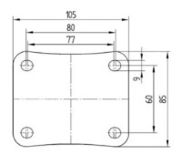 Roți industriale Lider-Tech 03830125 imaginea #4 — magazin online Desire.md