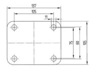 Промышленные колёса Lider-Tech 70810160 фото №3 — интернет-магазин Desire.md