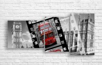 Pictură ArtDesign Photo frame and Retro bus 125x60cm (A-10102)