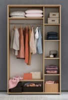 Шкаф-купе Nex Home Mirror 100x60x220cm Sonoma (NX-00001749) фото №2 — интернет-магазин Desire.md