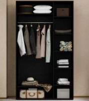 Шкаф-купе Nex Home Mirror 160x60x220cm Anthracite (NX-00001757) фото №2 — интернет-магазин Desire.md