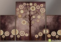 Pictură ArtDesign Flowering tree 66х100cm (A-10011)