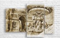Картина ArtDesign Antique fountain 142x96cm (R-10089)