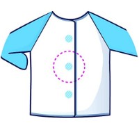 Șorț pentru creativitate Maped 4+ (820410) imaginea #2 — magazin online Desire.md