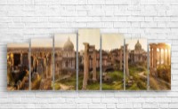 Картина ArtDesign Art Nouveau and the old city 175x65cm (B-10213)
