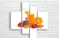 Pictură ArtDesign Assorted juice 130x125cm (E-10046)