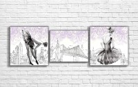 Картина ArtDesign Ballerina 150x50cm (L-10094)