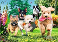 Пазл Trefl 1000 Premium Plus- Tea Time:Here Comes Trouble! (10800)