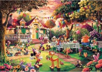Puzzle Trefl 1000 Premium Plus-Mickey Mouse's Birthday Party (10915) imaginea #1 — magazin online Desire.md