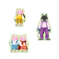 Пазл Djeco 35 The Three Little Pigs (DJ07051) фото №3 — интернет-магазин Desire.md