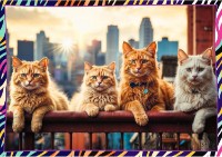 Пазл Trefl Funny Animals 4x250 (13313) фото №4 — интернет-магазин Desire.md