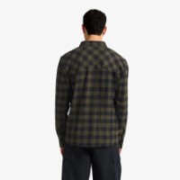 Мужская рубашка Jack Wolfskin Lite Flannel M Check Obsidian Moss, s.XXL фото №3 — интернет-магазин Desire.md