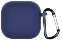 Husă pentru căști Helment Case Silicone Airpods 4 Dark Blue (AIRPOD4DB)
