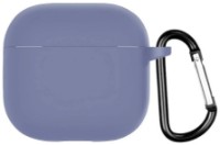 Husă pentru căști Helment Case Silicone Airpods 4 Lavander Gray (AIRPOD4LG)