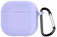 Husă pentru căști Helment Case Silicone Airpods 4 Lilac (AIRPOD4LI)