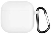 Husă pentru căști Helment Case Silicone Airpods 4 White (AIRPOD4WH)