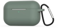 Husă pentru căști Helment Case Silicone Airpods Pro 2 Darck Green (AIRPODPR2DG)
