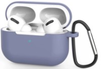 Husă pentru căști Helment Case Silicone Airpods Pro 2 Lavander Gray (AIRPODPR2LG)
