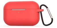 Husă pentru căști Helment Case Silicone Airpods Pro 2 Rose Red (AIRPODPR2RR)
