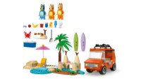 Set de construcție Lego Blueys Beach & Family Car (11202) imaginea #3 — magazin online Desire.md
