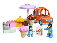 Set de construcție Lego Duplo: Ice Cream Trip With Bluey (10458)