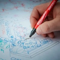 Набор тонких маркеров Milwaukee 48223164 фото №2 — интернет-магазин Desire.md