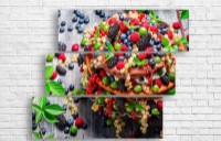 Pictură ArtDesign Basket with berries 115x94cm (E-10078)