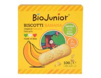 Biscuiți pentru copii BioJunior Organic Banana 100g
