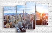 Pictură ArtDesign Big city 140x96cm (B-10150)