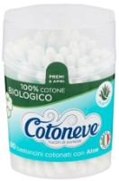 Betisoare din bumbac Cotoneve Bio Aloe Vera 80pcs