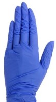 Одноразовые перчатки medaSEPT Vinyl Blue 7 S