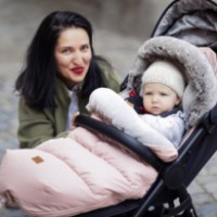 Husa de iarnă pentru copii Petite&Mars Comfy Rose Petal 4in1 (534594) imaginea #6 — magazin online Desire.md