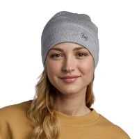Шапка Buff Merino Lightweight Solid Light Grey фото №4 — интернет-магазин Desire.md