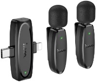 Microfon Hoco L15 Lightning-Type-C Black imaginea #4 — magazin online Desire.md