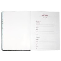 Ежедневник Idee A4 Standart Glossy Black 2026 (ID.1601) фото №2 — интернет-магазин Desire.md