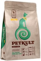 Hrană uscată pentru pisici Petkult Adult Care Balanced Life Chicken 7kg