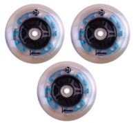 Roți pentru role Luminous 3pcs (LUWL-LU100-PE-BK)